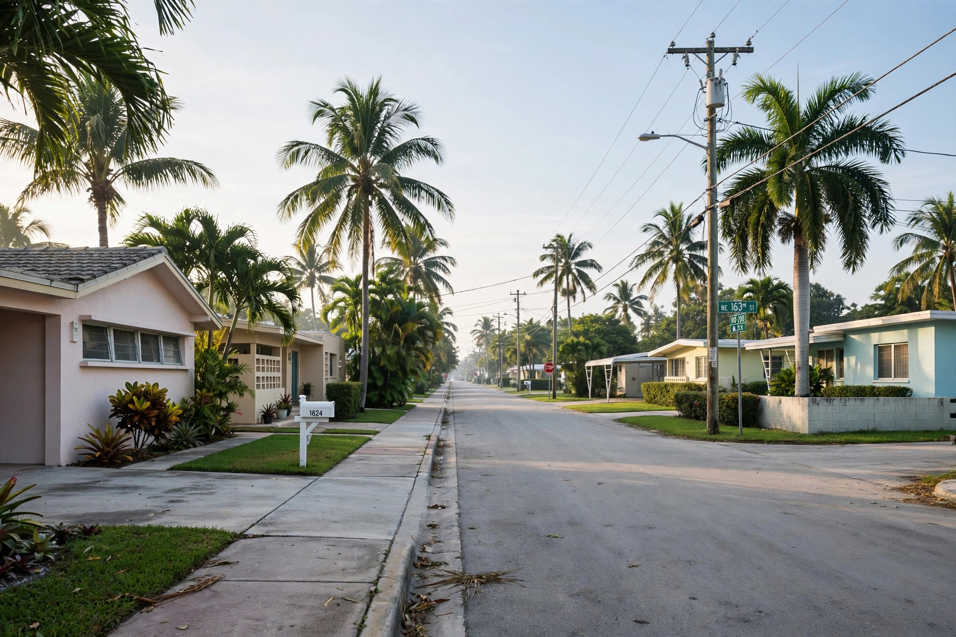 A single-family home in South Florida
